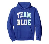 Let's Go Squadra Blu Summer Camp War Game Day Spirit Azzurri Felpa con Cappuccio