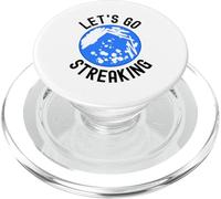 Let's Go Streaking - Microbiologia divertente, microbiologo PopSockets PopGrip per MagSafe