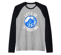Let's Go Streaking - Microbiologo, Microbiologia Divertente Maglia con Maniche Raglan