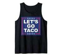 Let's Go Taco - Divertente T. A. C. O. Design Satira ironica Canotta