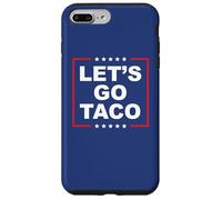 Let's Go Taco - Divertente T. A. C. O. Design Satira ironica Custodia per iPhone 7 Plus/8 Plus