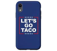 Let's Go Taco - Divertente T. A. C. O. Design Satira ironica Custodia per iPhone XR