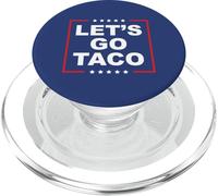 Let's Go Taco - Divertente T. A. C. O. Design Satira ironica PopSockets PopGrip per MagSafe