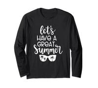Let's Have A Great Summer Beach Vacation Occhiali da Sole Maglia a Manica