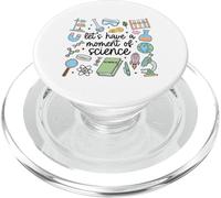 Let's Have A Moment Of Science Lovers Divertente Scienziato Carino PopSockets PopGrip per MagSafe