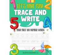 Let's Have Fun! Trace and Write Your First 100 Number Words