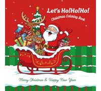 Let's Ho!Ho!Ho!: Christmas Coloring Book