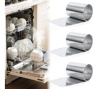 Lets Joy 3PCS-Pellicola Barriera Vapore per Lavastoviglie, 695×75 mm Nastro adesivo in Alluminio, Nastro di Tenuta in Alluminio Impermeabile per Indesit Bauknecht Whirlpool Beko