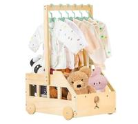 Lets Joy Baby Ceste Portaoggetti, Regali Neonato, Cestino per Neonati con Manico, Cestino in Legno per Baby, Regali per Baby Shower, Regalo per Neonati Neogenitori Set da Regalo