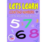 Let's learn: Counting numbers reading book for kids