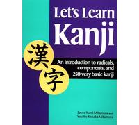 Yasuko Kosaka M Let's Learn Kanji: An Introduction to Radicals, Comp (Tascabile)