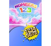 Let's Learn Numbers 123: Early Math Practice for Toddlers and Preschoolers