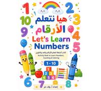 Let's Learn Numbers: Activity Book for Learning Numbers 1-10, Tracing and Counting