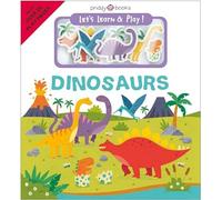 Let's Learn & Play Dinosaurs - Board Book NUOVO Priddy, Roger 28/05/2024