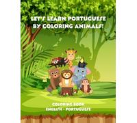 Let's Learn Portuguese by Coloring Animals!