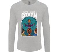 Lets Make A Coven Halloween Satanico Horror Uomo Maniche