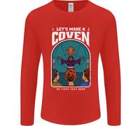 Lets Make A Coven Halloween Satanico Horror Uomo Maniche