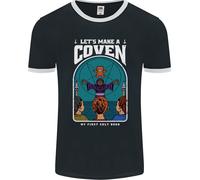 Lets Make A Coven Halloween Satanico Horror Uomo Ringer Fotl