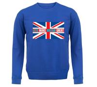 Lets Make Bretagna Ottimo - Adulti Felpa/Maglione - Reformuk Farage Love