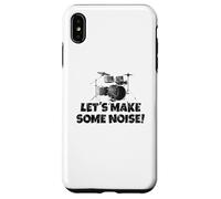 Let's make some Noise! Drums Batterista Custodia per iPhone XS Max