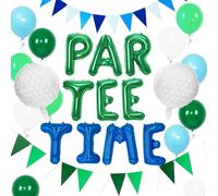 Let's Partee Time Golf Party Decorazioni Palloncini da golf Banner Sport a tema Party Forniture Palloncini rosa per donne Compleanno Baby Shower Bridal Shower Pensionamento