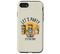 Let's Party Tiki Statue Cartoni animati per chi ama Tiki Custodia per iPhone SE (2020) / 7/8