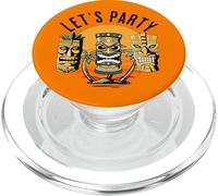 Let's Party Tiki Statue Cartoni animati per chi ama Tiki PopSockets PopGrip per MagSafe