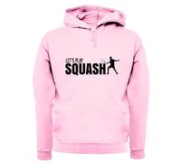 Let's Play Squash - Adulti Felpa/Maglione - Player Racchetta Tribunale Team Love