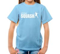 Let's Play Squash - T-Shirt - Player Racchetta Tribunale Squadra Amo