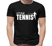 Let's Play Tennis - T-Shirt - Player Equipment Murray Love Ventaglio