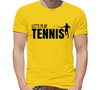 Let's Play Tennis - T-Shirt - Player Equipment Murray Love Ventaglio