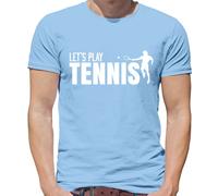 Let's Play Tennis - T-Shirt - Player Equipment Murray Love Ventaglio