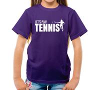 Let's Play Tennis - T-Shirt - Player Equipment Murray Love Ventola