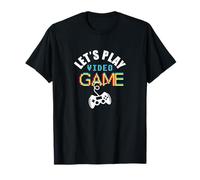 Let's Play Video Game Gamer Arcade retrò Maglietta