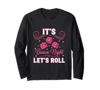 Let's Roll Bunco Game Night - Divertente Giocatore di Bunco da Donna Maglia a Manica