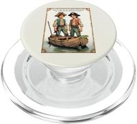 Let's Run Away and Be Pirates! Vintage Libri per bambini Bambini PopSockets PopGrip per MagSafe