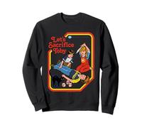 Let's Sacrifice Toby Occult Retro Vintage Funny Adult Humor Felpa