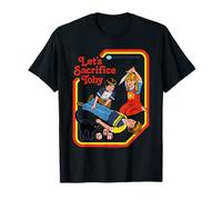 Let's Sacrifice Toby Occult Retro Vintage Funny Adult Humor Maglietta