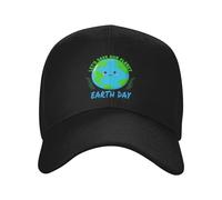 Let's Save Our Planet Earth Day 2025 April 22Nd Uomo Donna Snapback cap Casual Berretto da Baseball Traspirante Cappellino da Baseball per Corsa Tennis All'Aperto