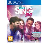 PS4 Let''s Sing 2018 + 1 Mic UFFICIALE ITALIA