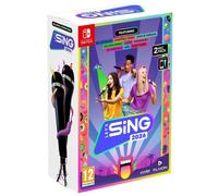 Let's Sing 2026 + 2 Microfoni Bundle Nintendo Switch Gioco Nuovo Karaoke NSW2