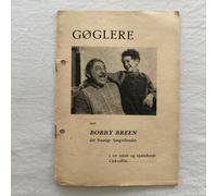 Let's Sing Again Bobby Breen, Henry Armetta Vintage 1936 Danish Movie Program