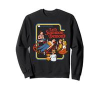 Lets Summon Demons Occult Retro Vintage Funny Adult Humor Felpa