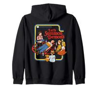 Lets Summon Demons Occult Retro Vintage Funny Adult Humor Felpa con Cappuccio