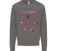 Lets Summon The Devil Ouija Board Demons Uomo Sweatshirt Jumper