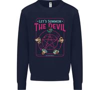 Lets Summon The Devil Ouija Board Demons Uomo Sweatshirt Jumper
