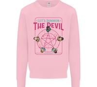 Lets Summon The Devil Ouija Board Demons Uomo Sweatshirt Jumper