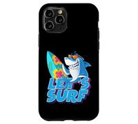 Let's Surf Funny Sarcastic Summer Shark Graphic Cool Designs Custodia per iPhone 11 Pro