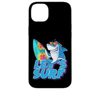 Let's Surf Funny Sarcastic Summer Shark Graphic Cool Designs Custodia per iPhone 14 Plus