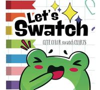 Let's swatch cute color swatch charts: Cute Blank Color Swatch Charts